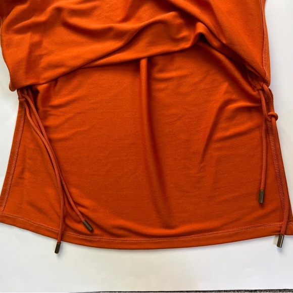 NWT Karl Lagerfeld Sleeveless Figure-Flattering  Ruched-Side Midi Dress SMALL - Picture 10 of 10